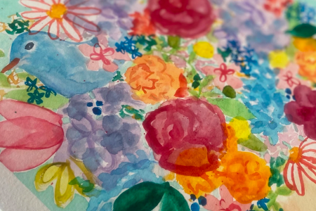Mindful Unwinding With Watercolors