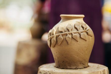 Clay Play With Vessels