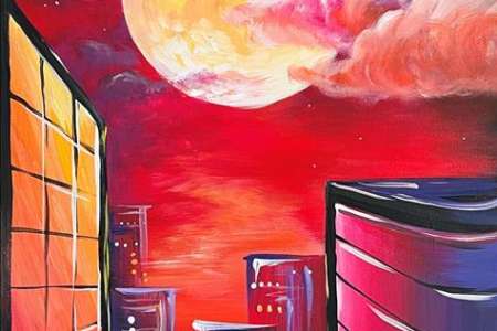 Skyline By Moonlight