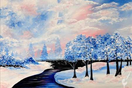 Frosty Winter Evening