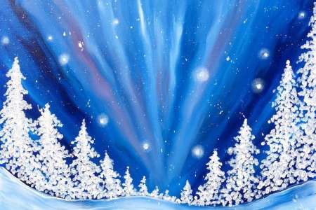 Snowy Magical Horizon