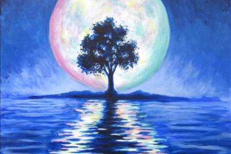Moonlit Lake