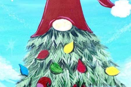 Holiday Gnome Painting Party