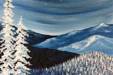 Winter Wonderland in the Mountains