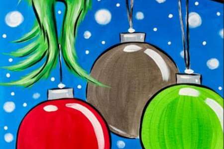 Decorating Mr. Grinch