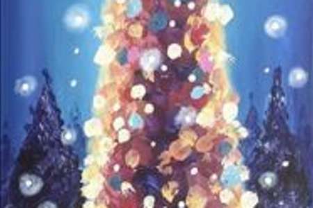 Bright and Ethereal Christmas Tree