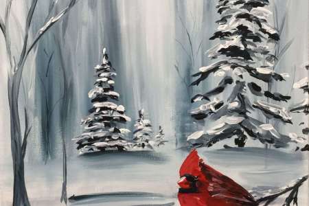 Wearing Red For Winter