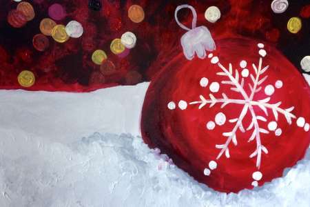 Decorations in the Snow