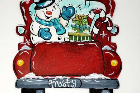 Festive Pick Up Truck