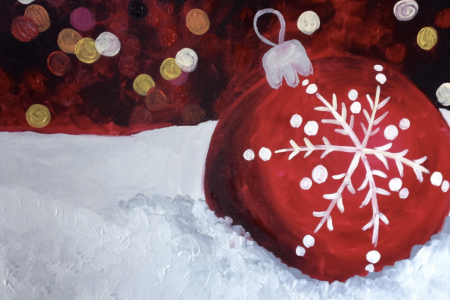 Ornament in the Snow