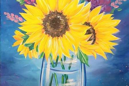 A Sunflower Arrangement