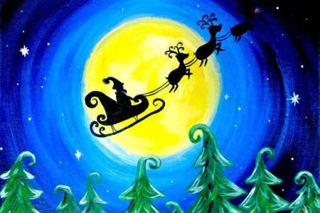 Midnight Christmas Sleigh Ride