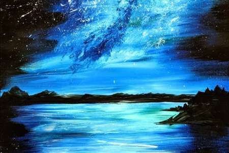 Captivating Stars Glisten in Night Sky