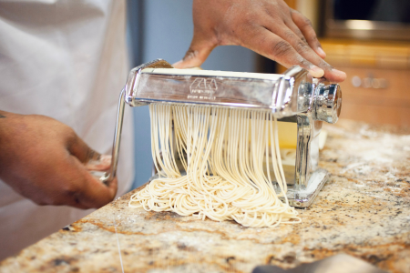 Cabernet Pancetta Spaghetti