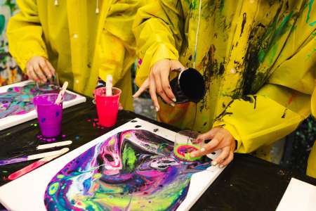 Fluid Art For Kids