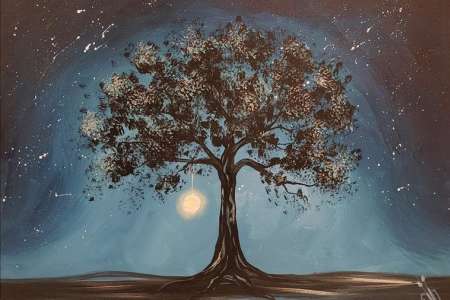 Moonlit Tree