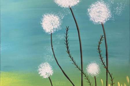 Floating Dandelion Dust