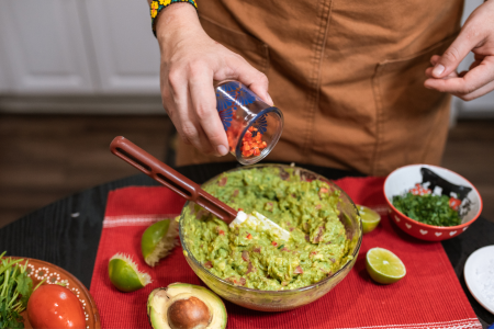 Guac & Salsa Fiesta For Cinco de Mayo