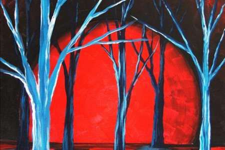 Dark Forest and Red Moon