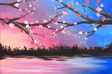 Cherry Blossoms at Dawn