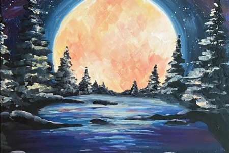 Moonlight in the Forest