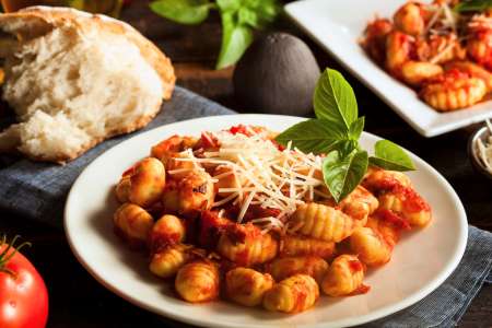 Homemade Gnocchi Arrabbiata