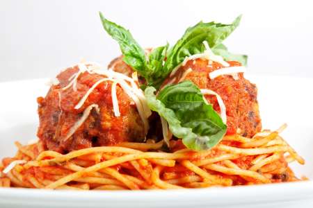 Elevated Spaghetti and Meatballs