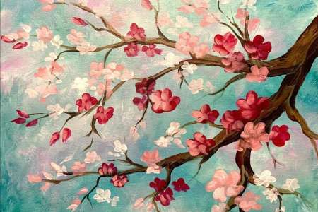 Cherry Blossom Canvas