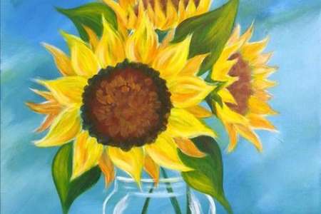 Countryside Sunflowers