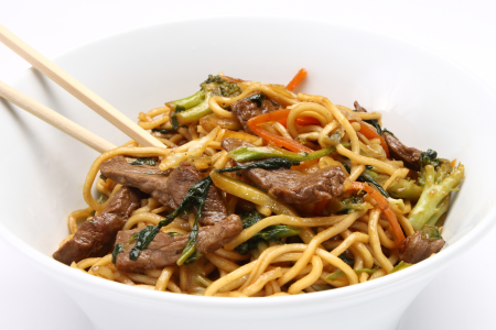 Beef Asian Noodles