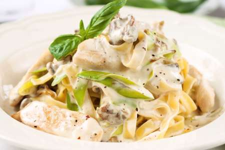 Vegan "Crab Cake" Pasta
