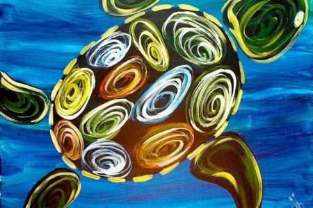 Sea Turtle Swirls