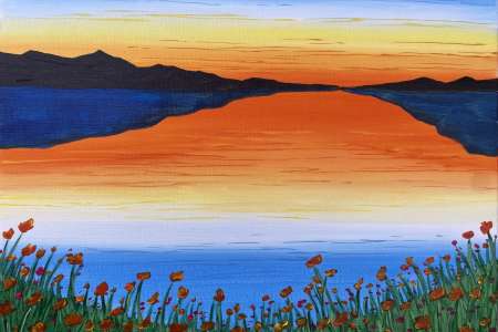 Serene Spring Sunrise