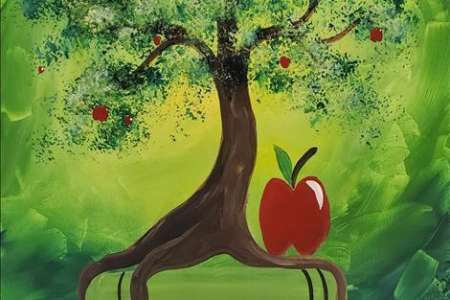 Apple Tree in Bloom