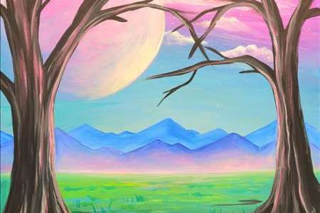 Majestic Mountain Field