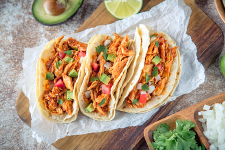 Make Chicken and Chipotle Tacos