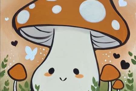 Blushing Mushroom