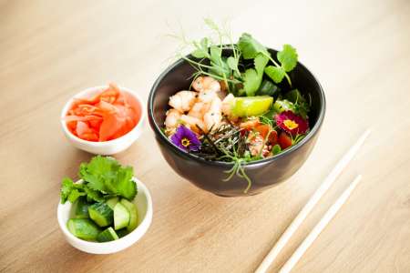 Fresh Poke Bowls From Scratch