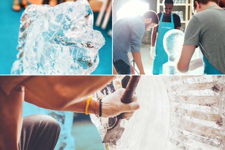 Create Epic Sculptures From Ice