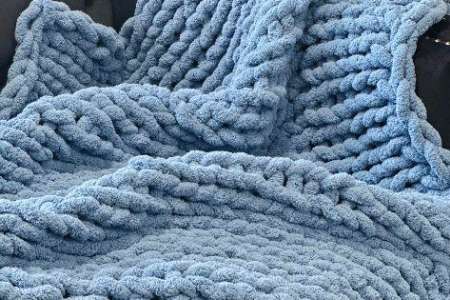 Chunky Knit Blanket