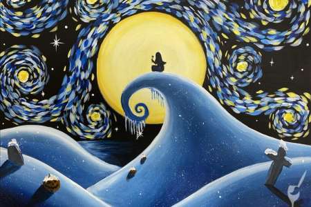 Van Gogh's Spooky Night