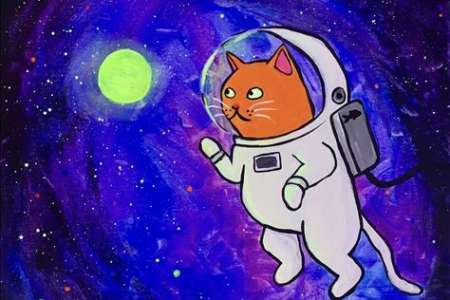 Astronaut Kitty