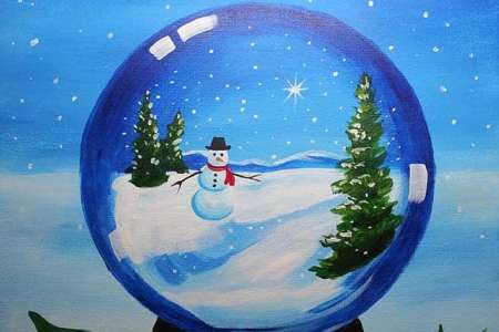 Winter Snowglobe