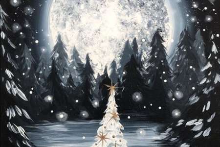 Mystical Snow Forest