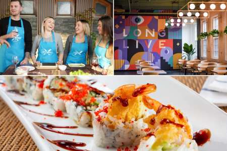 Make Epic Sushi Rolls With Chef Harold in Roxbury
