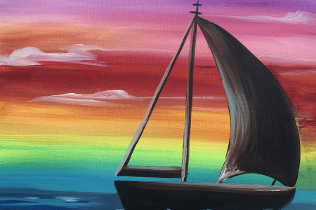 Colorful Sailboat