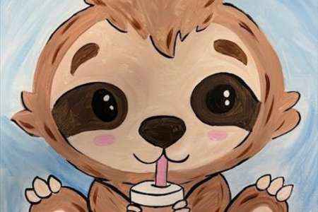 Bubble Tea Sloth