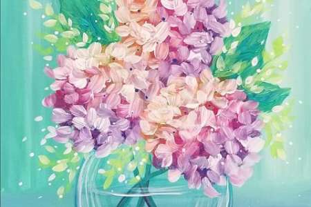 Bright Hydrangeas Bouquet