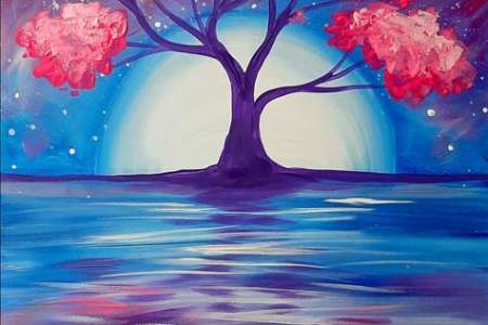 Moonlit Silhouette