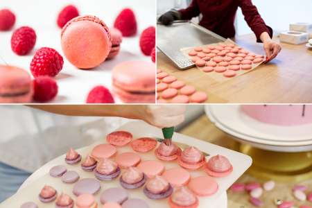 Macaron Making With Chef Amal at a Local Wine Bar